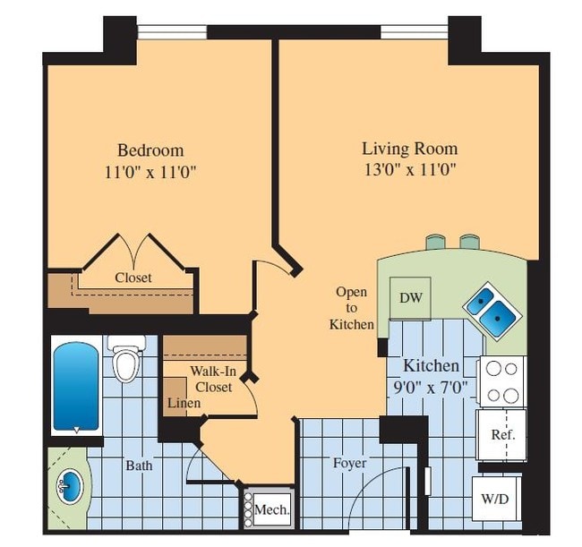 Floorplan - Cortland at McLean