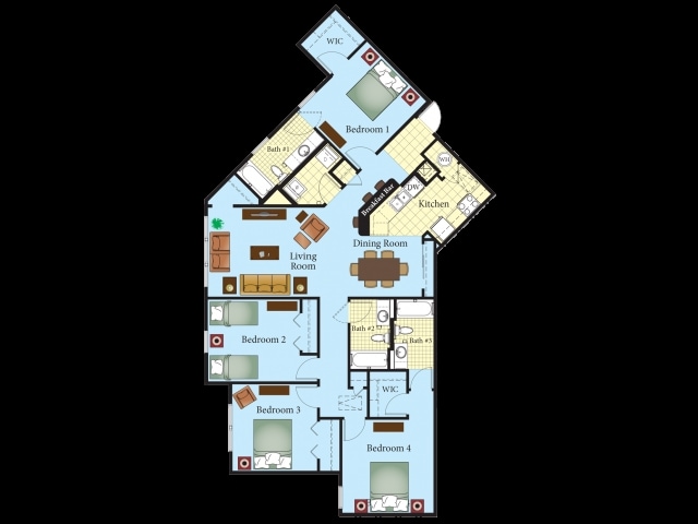 Floorplan - Osceola Pointe