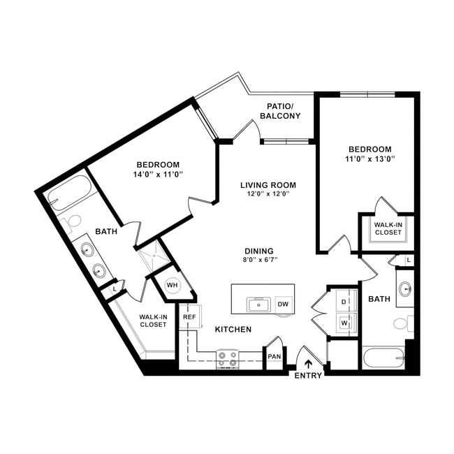 Floorplan - Cortland Allen Station