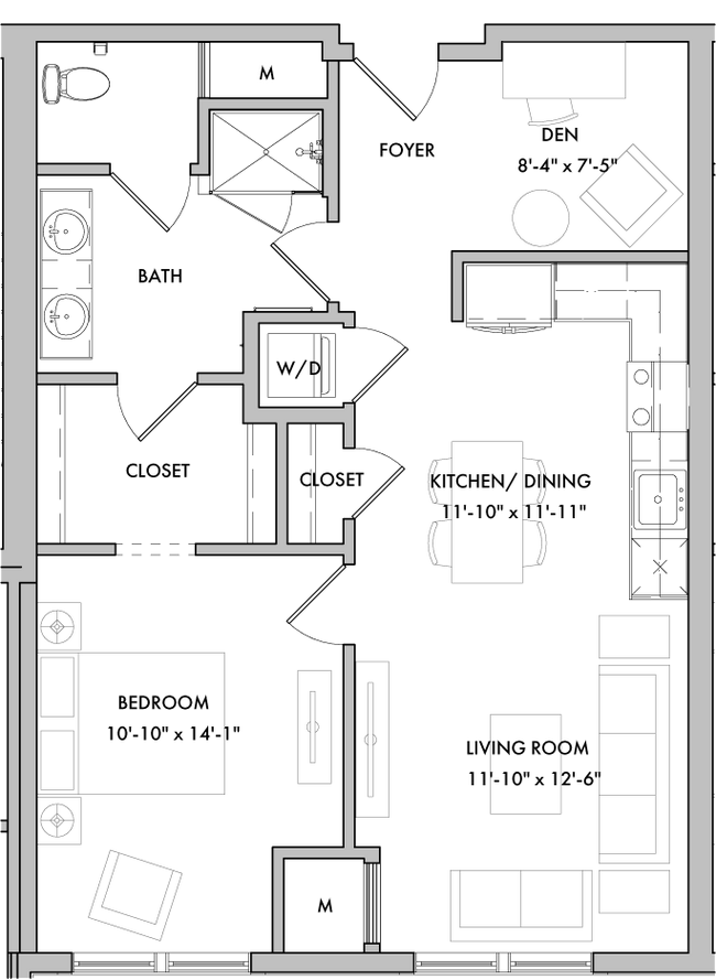 Floorplan - Melford Mansions