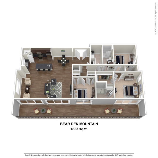 Floorplan - The Summit Apartment Homes