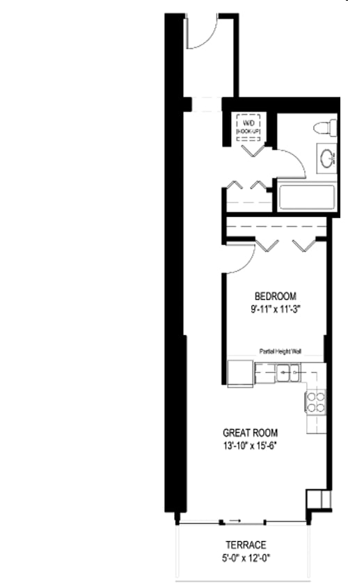 1BR/1BA - 235 W Van Buren St