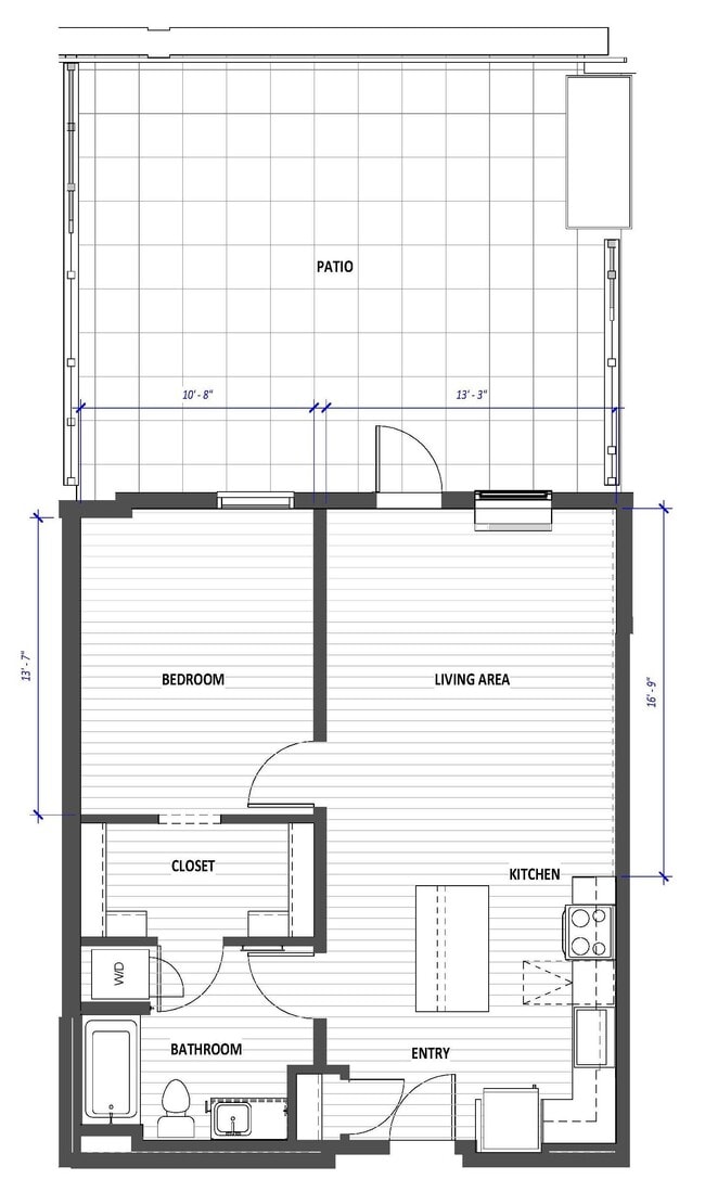 Floorplan - Hyas Point Apartments