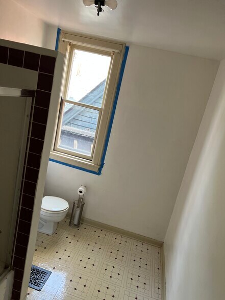 Bathroom from hall - 97 Hodge Ave