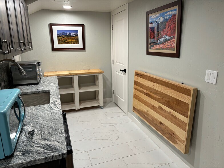 Fold down dining table - 3044 W Platte Ave