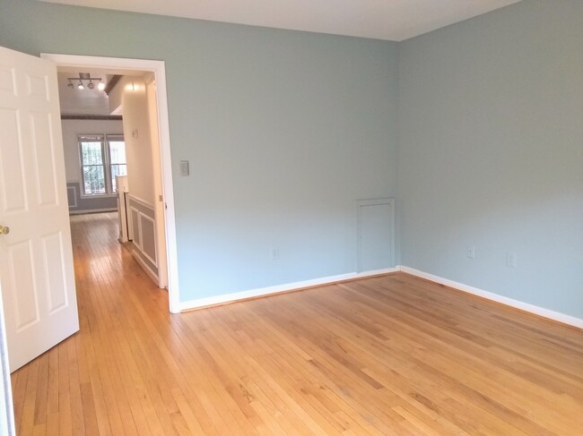 Bedroom View from Private Patio/Garden Entrance - 1672 Euclid St NW