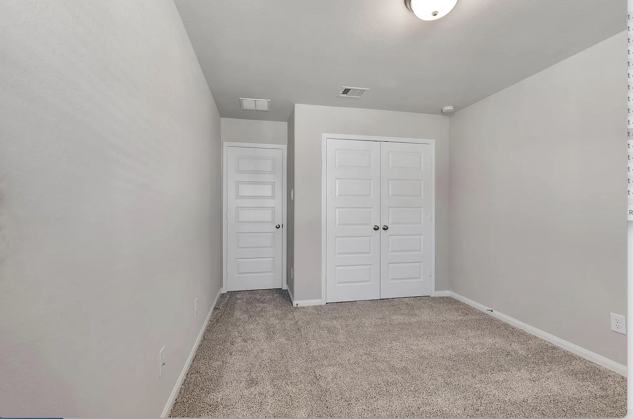 3rd Bed Room and Closet - 3121 Moonlit Mesa Ln