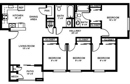 4BR/2BA - Summercrest