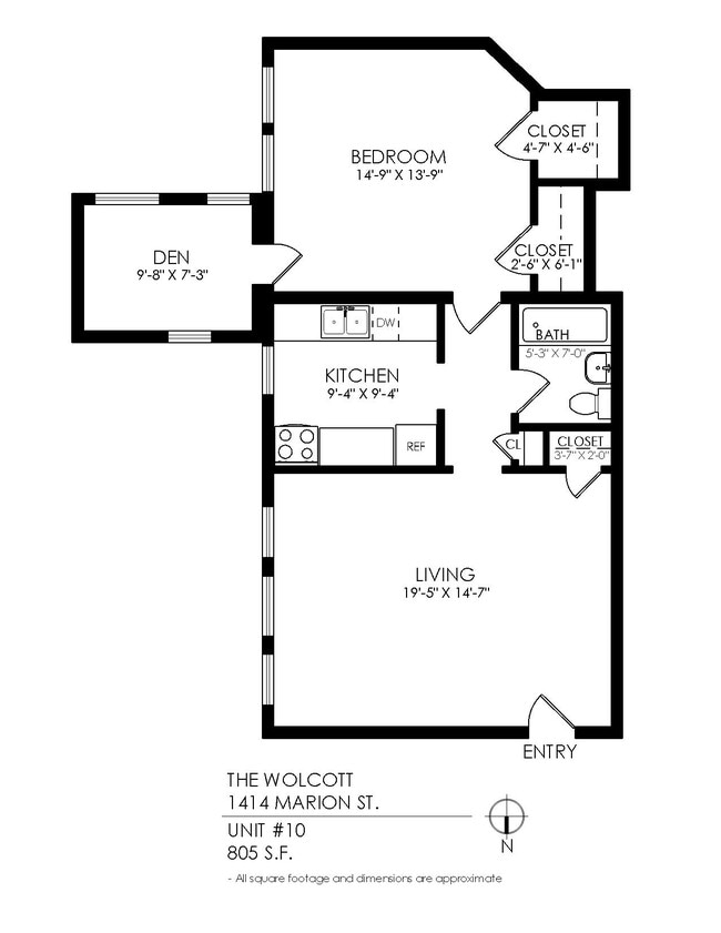 Floorplan - The Wolcott