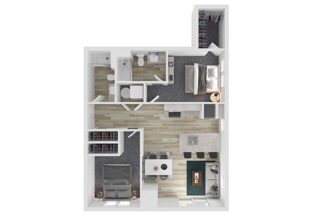 Floorplan - The Clara Apartments