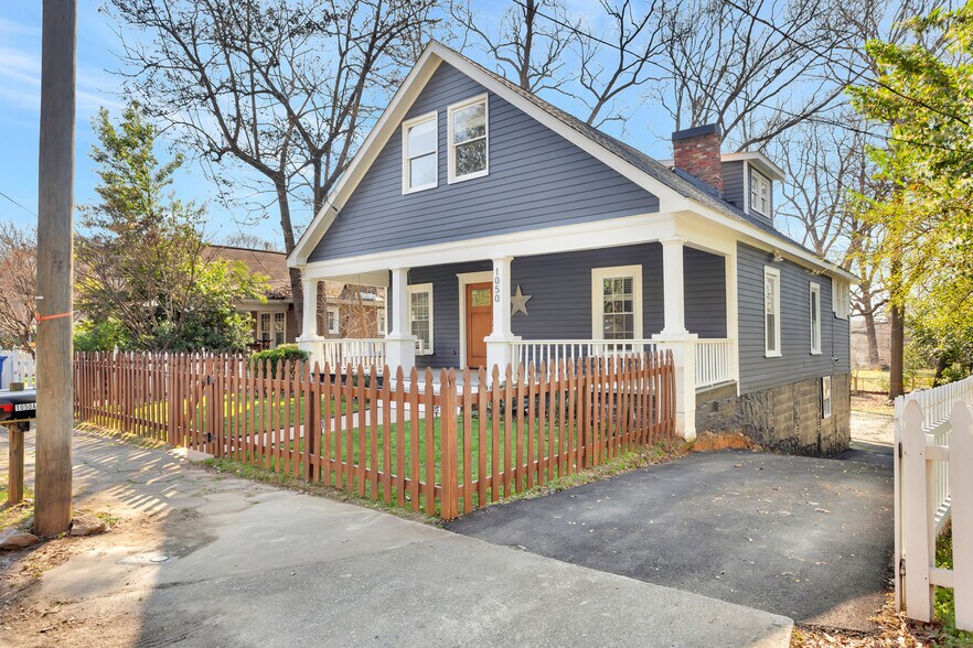 front yard - 1050 Tilden St NW