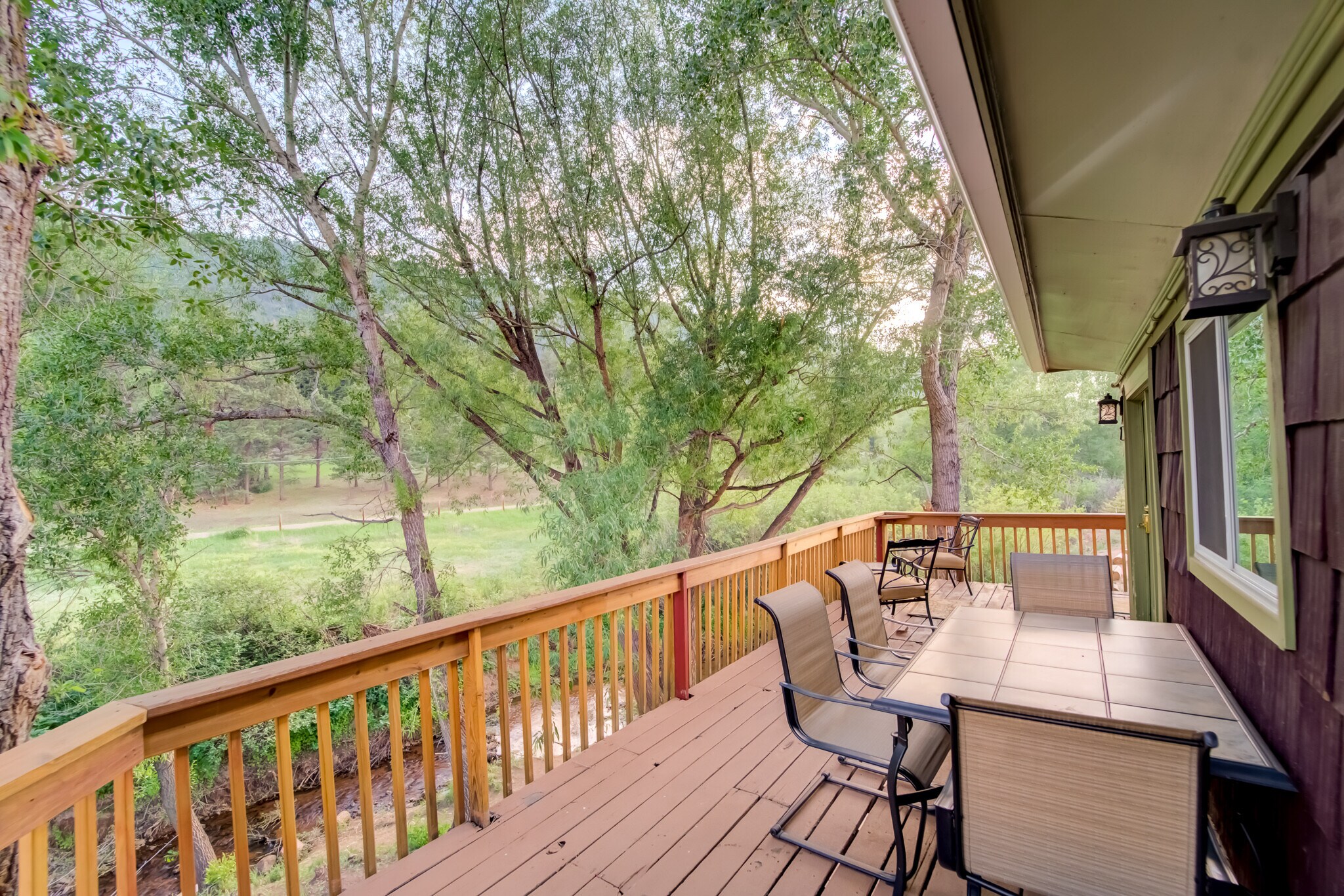 Deck of Condo 2 - 9305 Chipita Park Rd