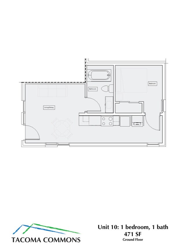 Floorplan - Tacoma Commons