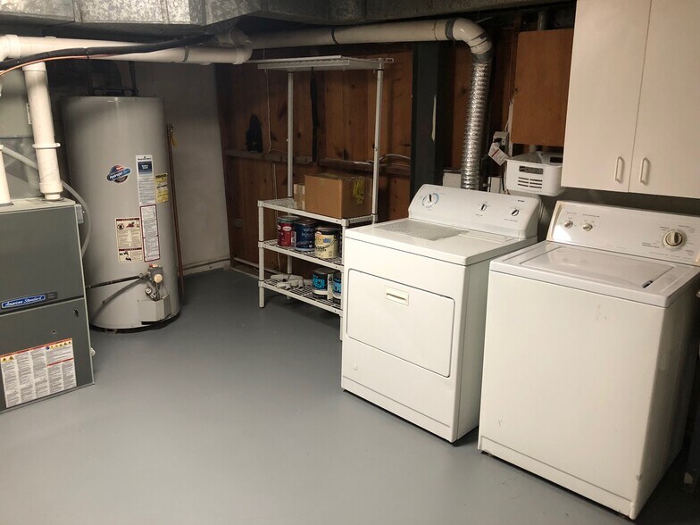 Ample storage in the basement laundry room - 6959 Pernod Ave