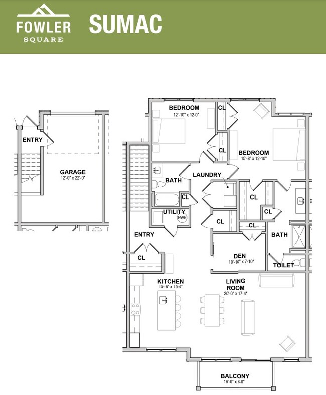 Floorplan - Fowler Square