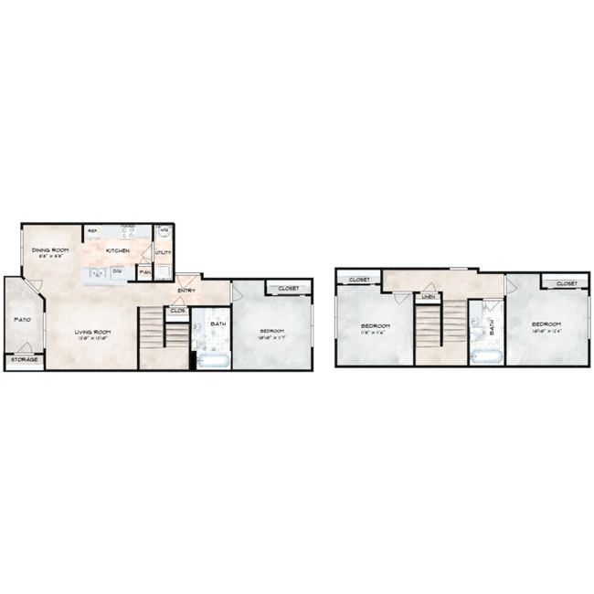 Floorplan - Artiga Apartment Homes