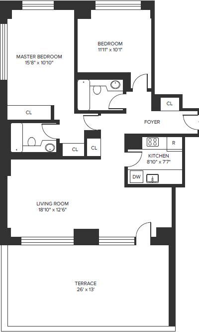 Floorplan - The Ellington