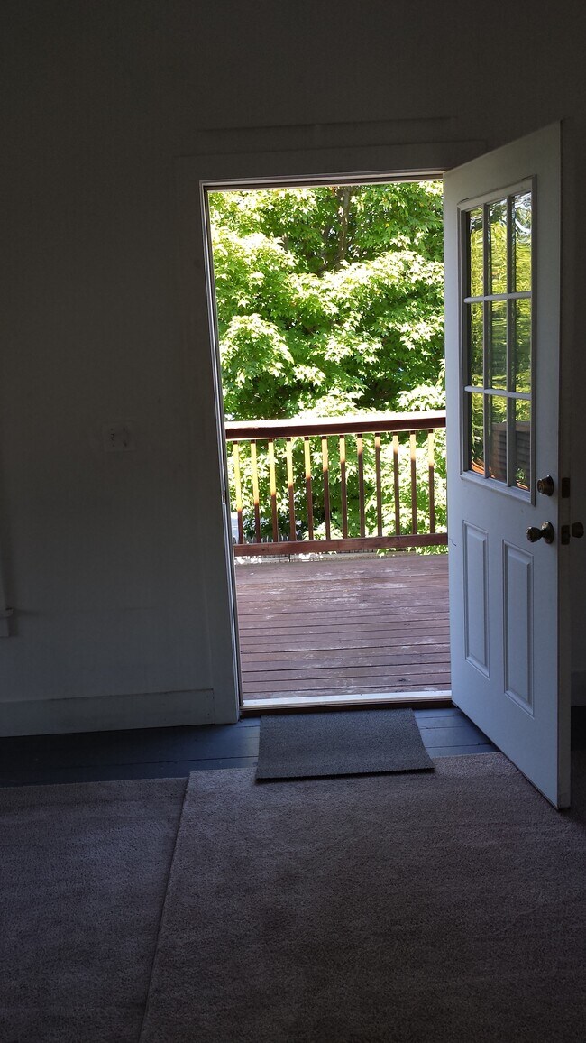 Doorway to back deck - 50 Douglass St