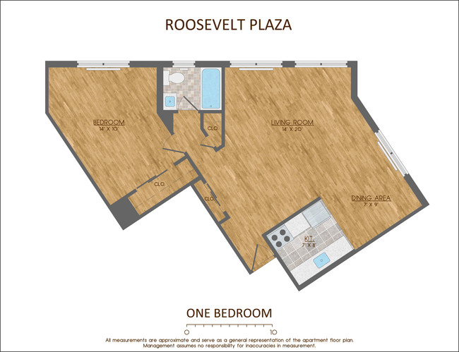 Floorplan - Roosevelt Plaza