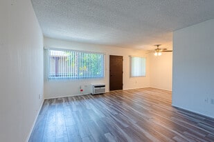 Model #216 Living Room - About 6210 Whitsett Ave