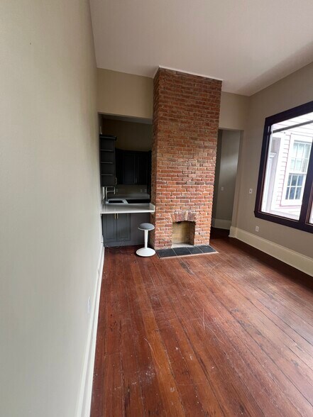 Living room into kitchen - 1436 Louisiana Avenue