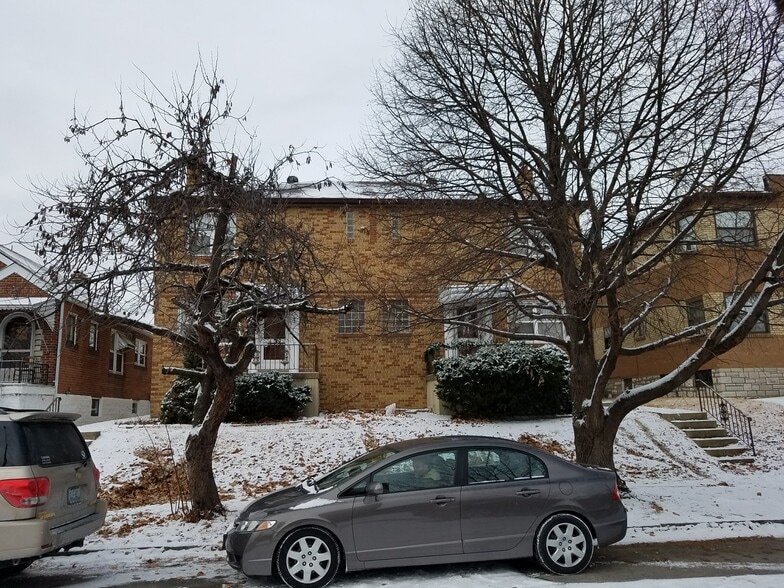 Full building photo. In process of getting photos of available unit when unit is ready. - 3443 Lawn Ave