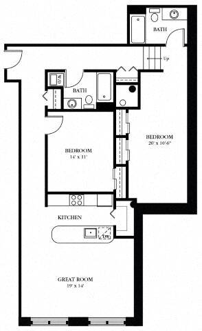 Floorplan - The River Lofts at Tobacco Row