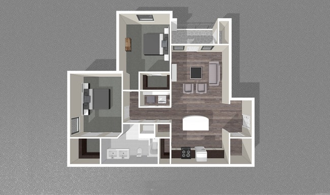 2 Bed/1 Bath - The District at Westborough