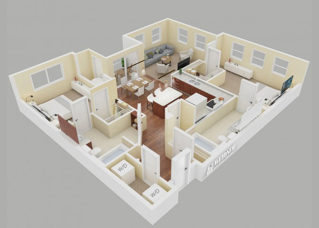 Floorplan - Elements at Briargate