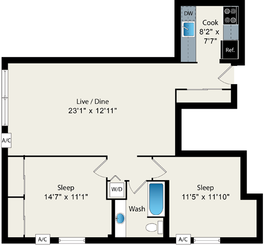 Floorplan - Reside on North Park