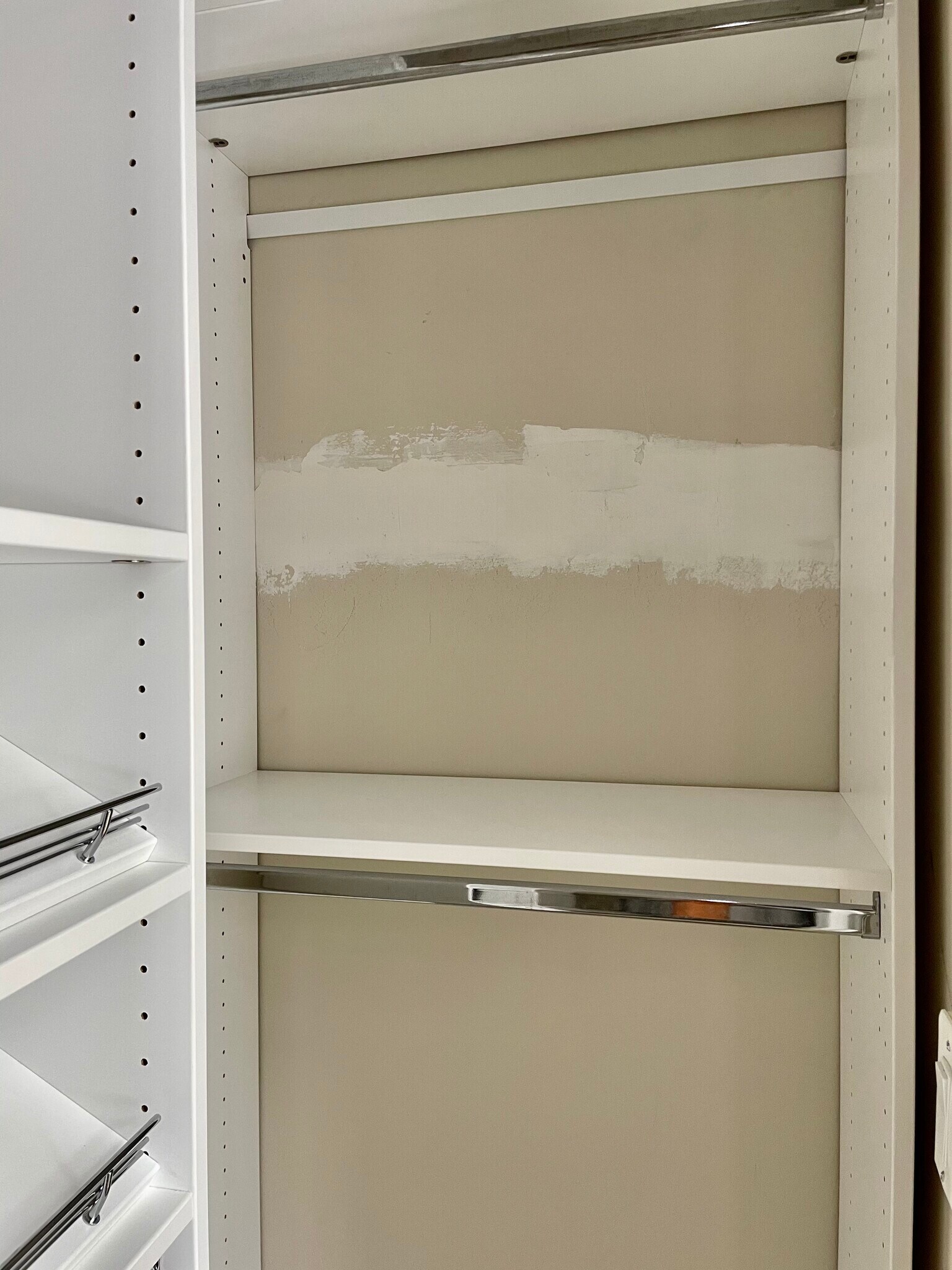 Walk-in closet with custom shelving - 2339 40th Pl NW