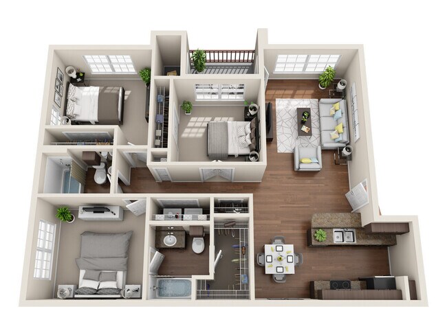 Floorplan - The BLVD at Medical Center