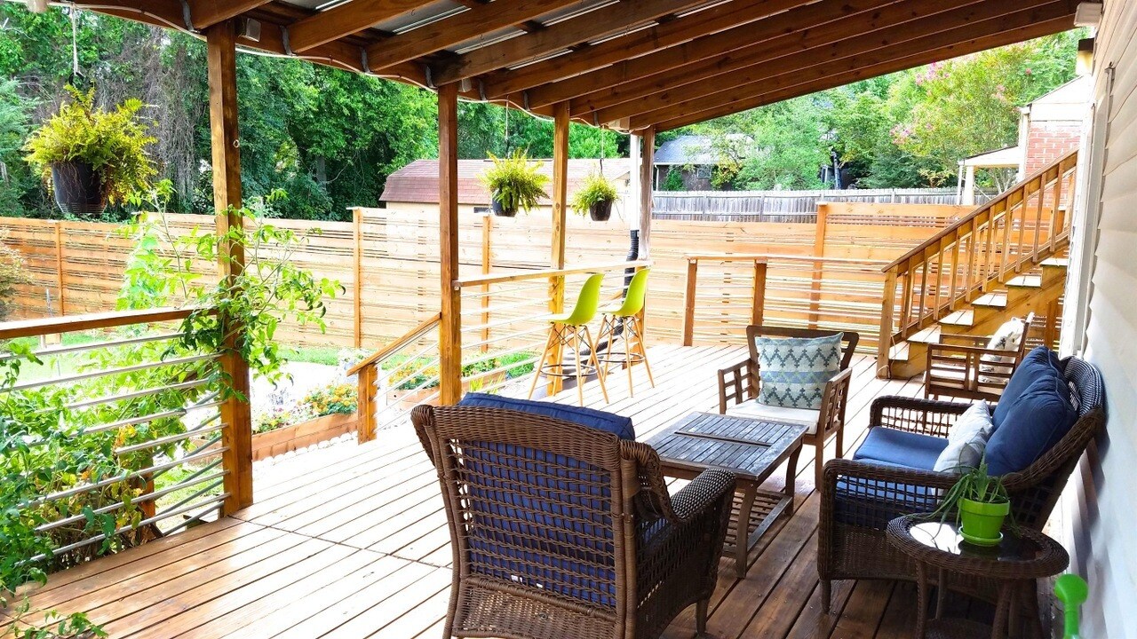 Back patio - 1236 Sunnymeade Dr