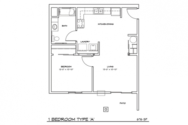 1BR/1BA - 55th Ave on the South Hill Apartments