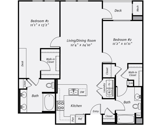 Floorplan - Avalon Wilshire