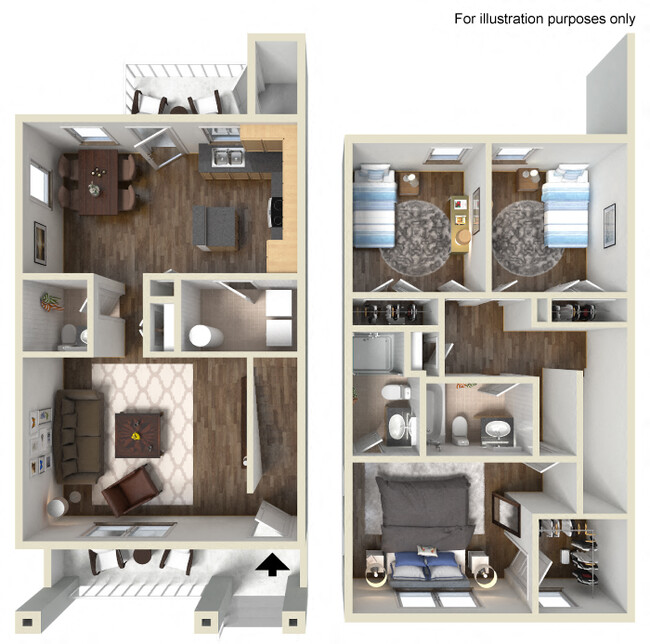 Floorplan - Legends Park Apartments