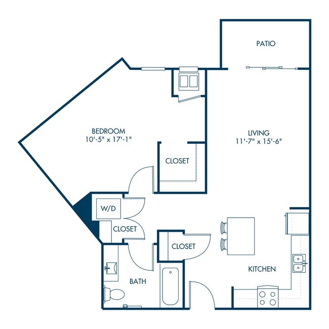 Floorplan - Parker Station Flats