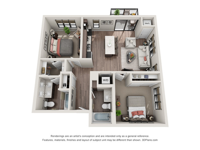 Floorplan - Elevate at Southwest Station