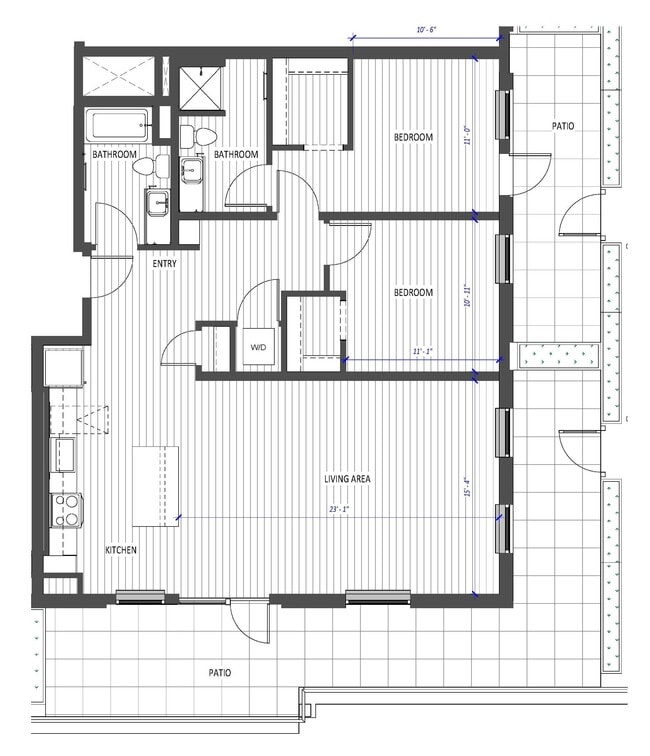 Floorplan - Hyas Point Apartments