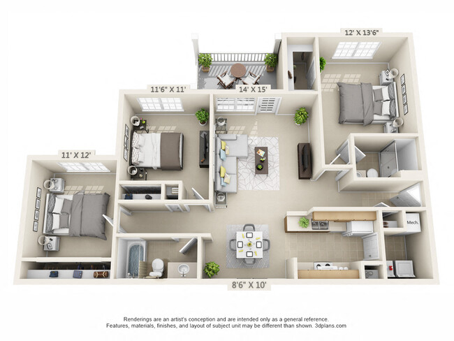 Floorplan - Trails of Saddlebrook