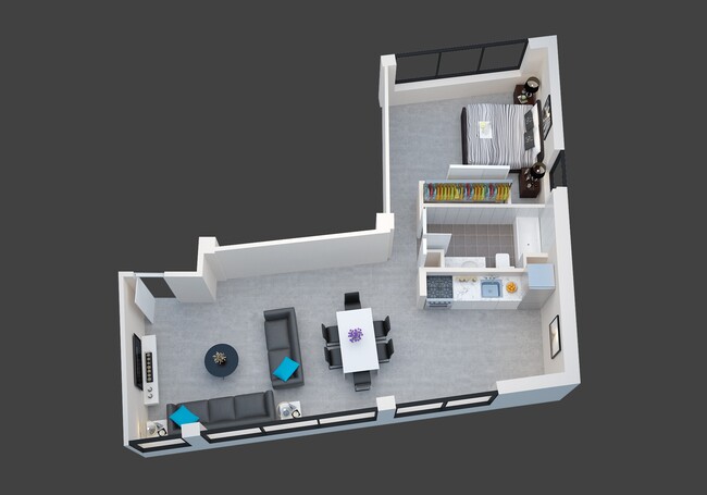 Floorplan - San Fernando Building Lofts