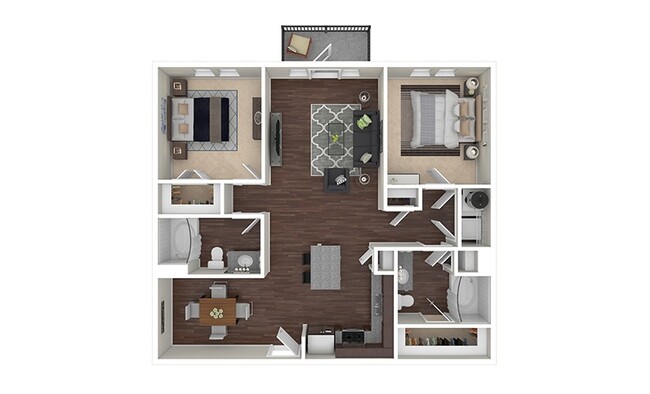 Floorplan - Cortland Las Colinas