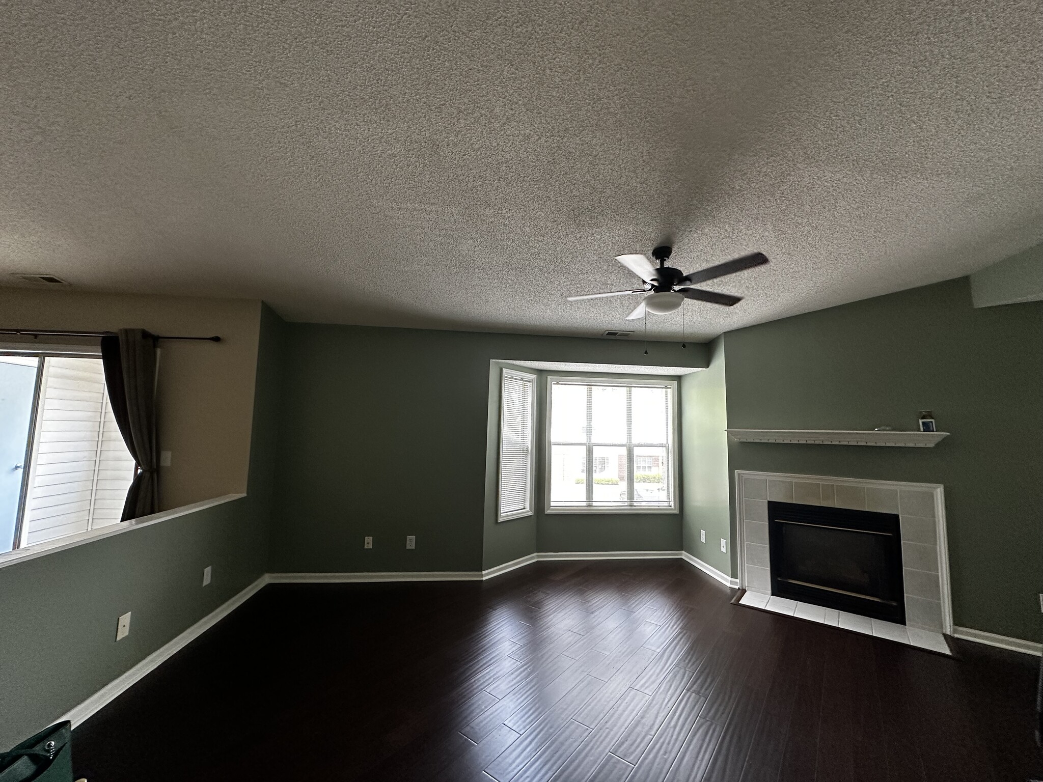 Living Room with Gas logs - 2595 Thackery Rd