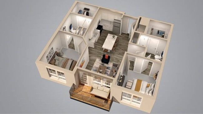 Floorplan - Caldera House