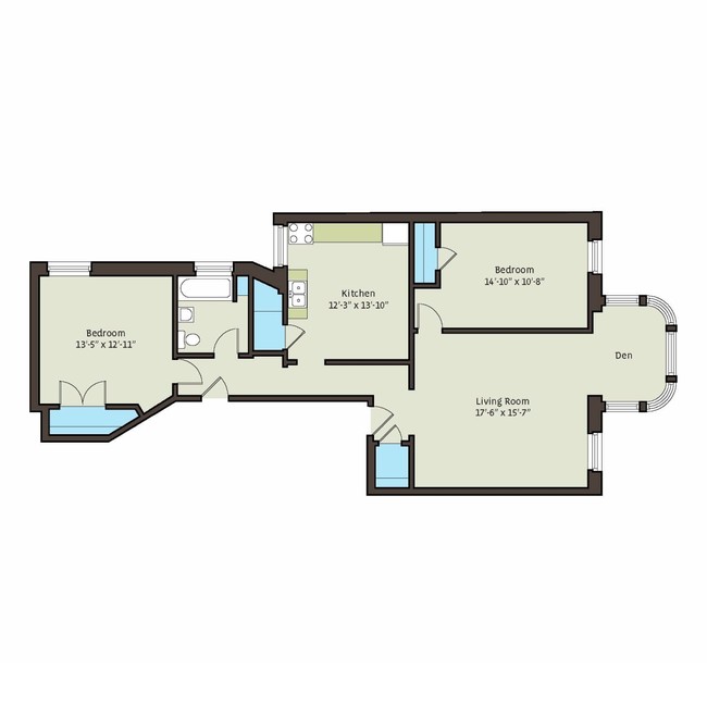 Floorplan - 5300-5308 S. Hyde Park Boulevard