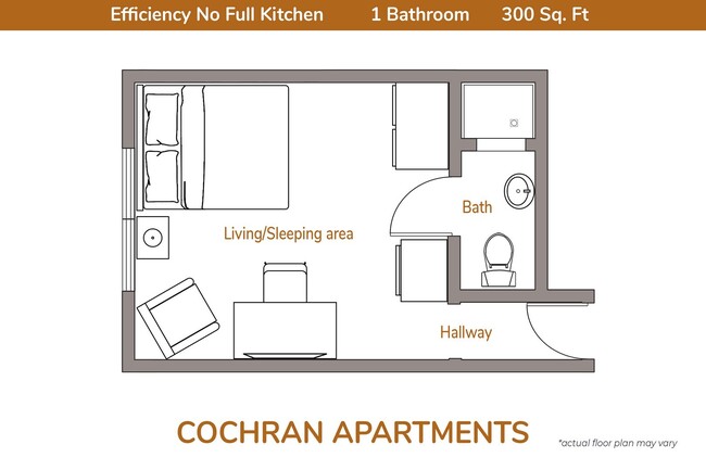 Floorplan - Cochran Apartments