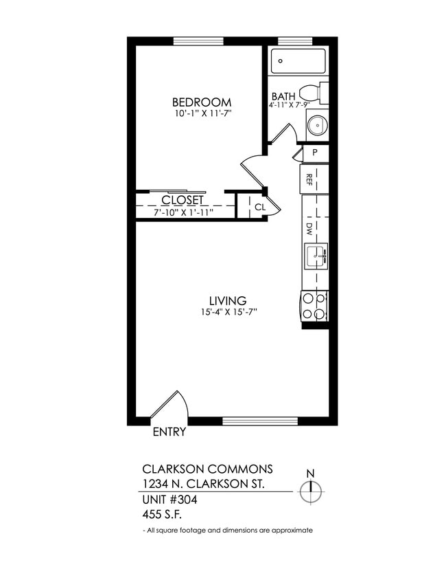 Floorplan - Clarkson Commons