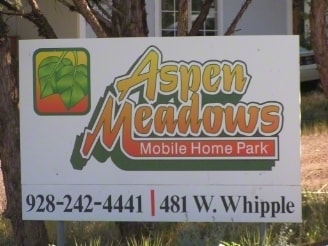 Front Sign - Aspen Meadows MHP