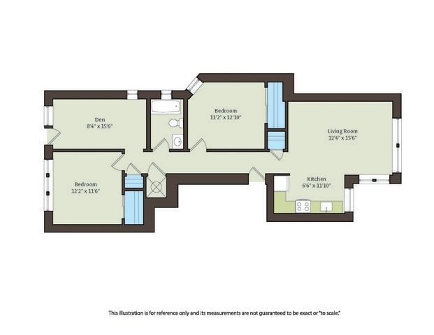 Floorplan - 5234-5244 S. Ingleside Avenue