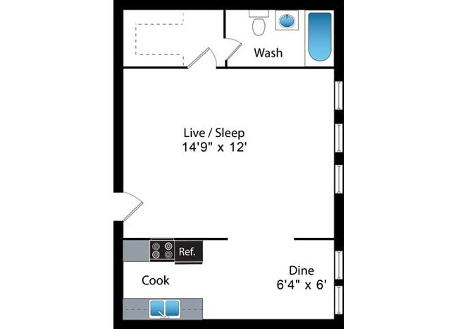Interior Photo - Reside at 823